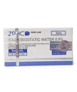Bacteriostatic Water 0.9% ZPHC — 40 ml Multi-Dose Vial