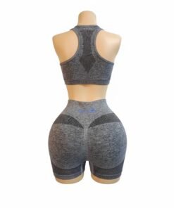 Alternative view of Yoga Set – Bra & Shorts ZPHC